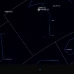 14 ottobre, h 20 - Congiunzione Luna-Saturno