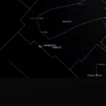 24 ottobre, h 00:30 - Alba di Luna e Marte