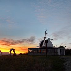 telescopi pronti per serata privata